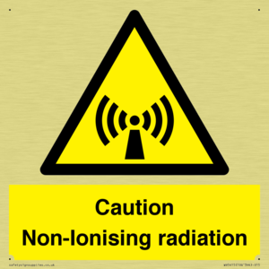 Caution Non-Ionising radiation